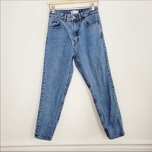 Zara High Waisted Mom Jeans